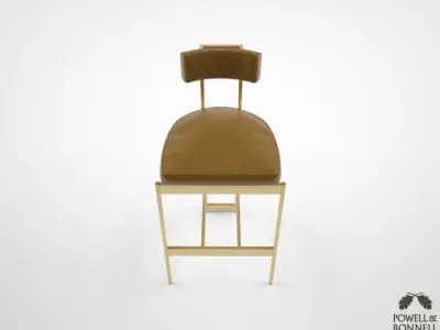 Powell and Bonnell Alto stool 3D model