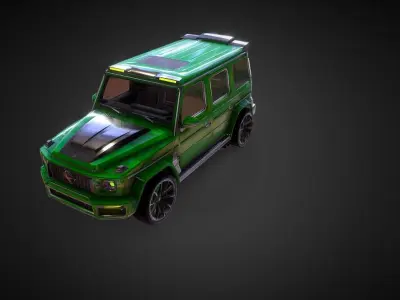 AMG Mercedes G wagon 2023 modified  3D print model