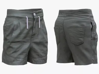 Shorts 179 - All MH Bodies - UE5 Skeletons - Rigged Low-poly 3D model