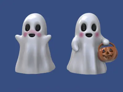 Ghosts Free 3D print model