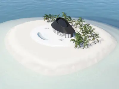 Vistas House Scene 3D model