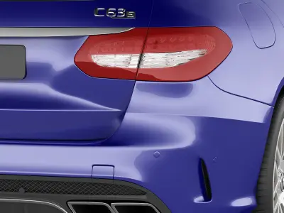 Mercedes c63 AMG estate 3D model