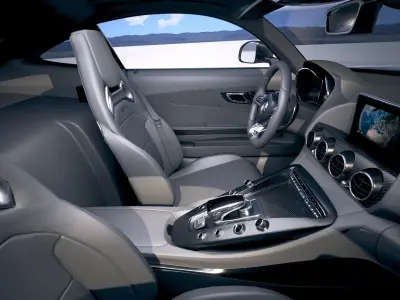 Mercedes AMG GT-R 2020 3D model