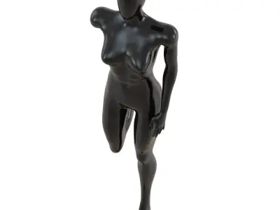 Abstract female mannequin 69 3D model