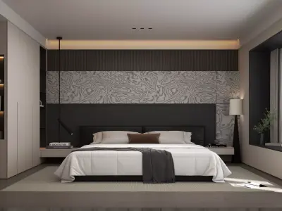 Bedroom interior 10 3D model