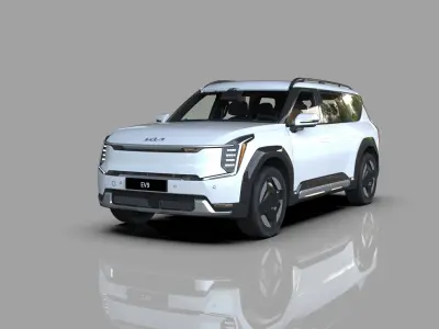 Kia EV9 2023 HQinterior 3D model