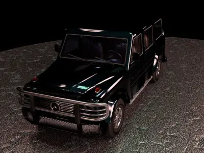 G-Wagon mercedes g class suv 3D model