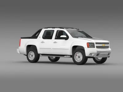 Chevrolet Avalanche Z71 2010 3D model