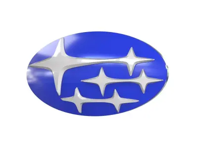 Subaru Logo 3D print model