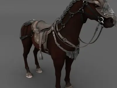 Dark Horse 3D model