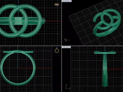 jewelry ring 315 3D print model