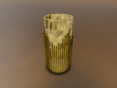 LUXURY MODERN VASE 3D model