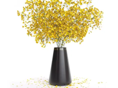 Bouquet for decoration 01 3D model