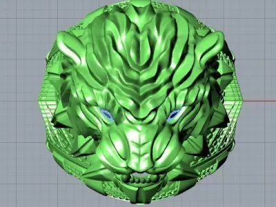 Tiger ring 1 3D model