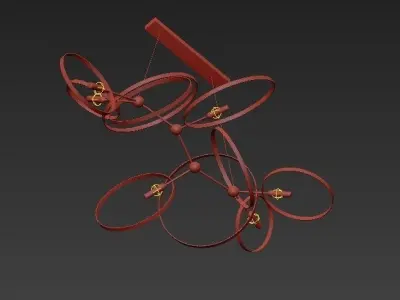 Katie chandelier 3D model