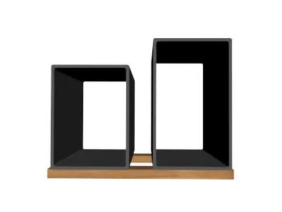 1 2in Wall x12in Rectangle Tube 3D model