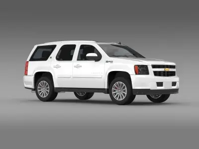 Chevrolet Tahoe Hybrid 2012 3D model