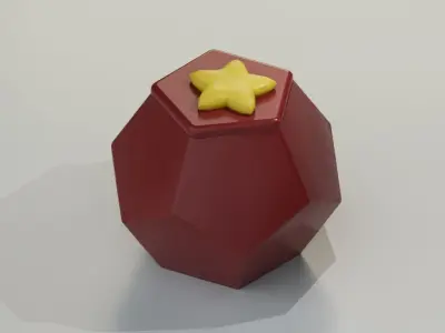 Gift Box Free 3D model