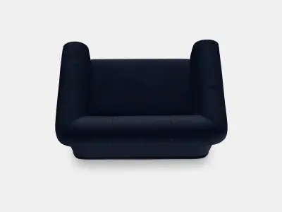 VISKAFORS 15-seat armchair Low-poly 3D model