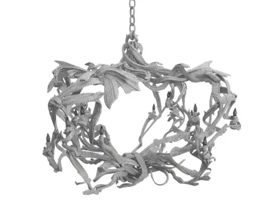 Lisa Chandelier 3D model