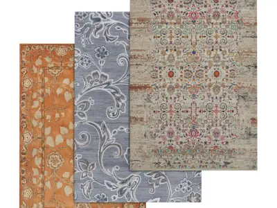 Rug Set 749 3D model
