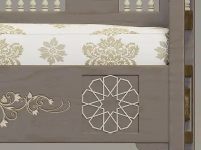 Arabesque sofa 3D model