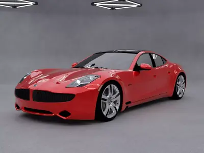 Fisker Karma 3D model