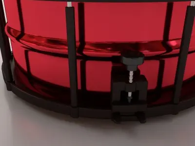 Snare Drum 3D model