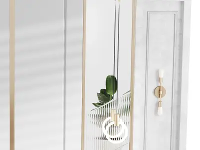 Decorative Wall panel  57 3D model