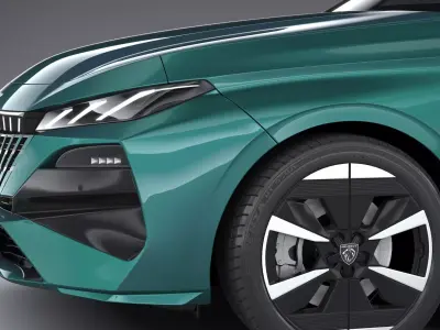 Peugeot 308 2026 3D model