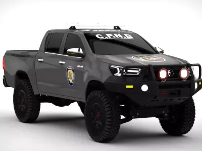 TOYOTA HILUX 2022 ARB PATRULLAJE INTELIGENTE  3D model