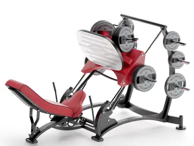 Gym Equipment LEG PRESS BRIDGE   3D model