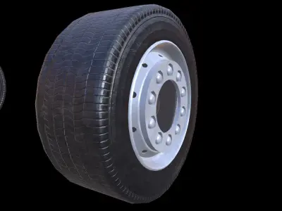 Truck Tyre Tire 1 3D model