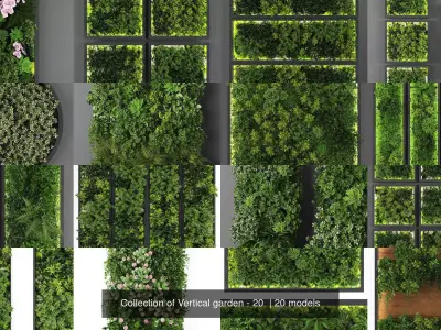 Collection of Vertical garden - 20 