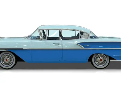 Chevrolet Belair Sedan 1958 3D Model 3D model