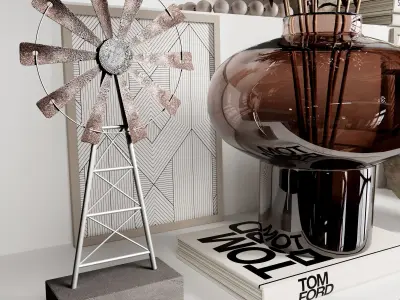  Decorative set 17 3D model