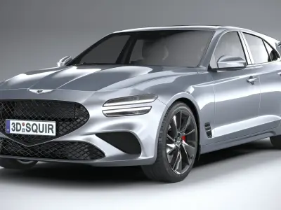 Genesis G70 Shooting Brake 2022 3D model