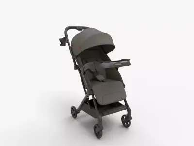 Mompush Lithe V Lightweight Stroller Snack Tray 3D model