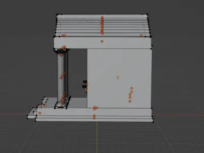 Roman Temple Free 3D model