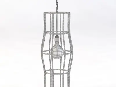 Chandelier Shine By S H O 3D model