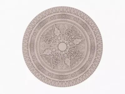 Classic Ceiling Medallion 39 3D model