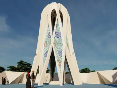 KHAYAM SHRINE 3D model