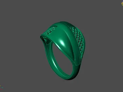 Plain Ring Women Ready STL 3DM Models Womens Rings 3D models 3D print model 3