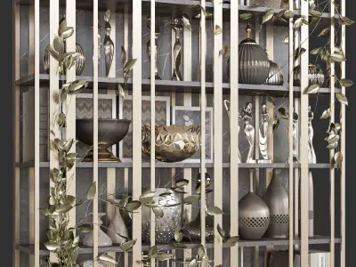 decorative set 46 3D model
