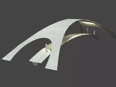 Bridge in concept - 02 3D model