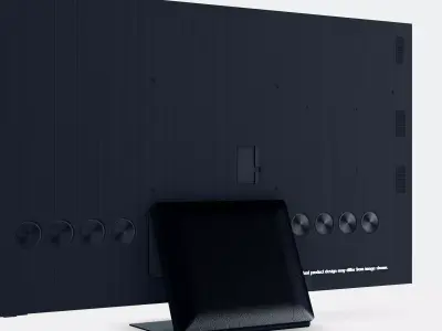 2023 77 Inch S95C OLED 4K HDR Smart TV 3D model