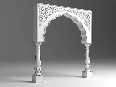 Indian Arch 3D model