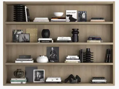 Shelf decoration 04 3D model