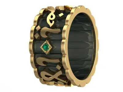 Mevlana Ring 3D print model