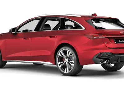 Audi S5 Avant 2025 3D model